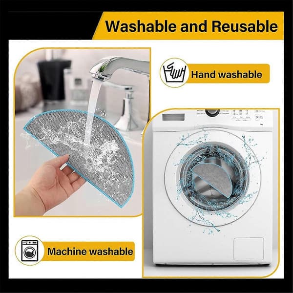 6-pack Y0140 moppdynor reservdelar för Combo Essential Y0140 Y0112 Y0110 dammsugare
