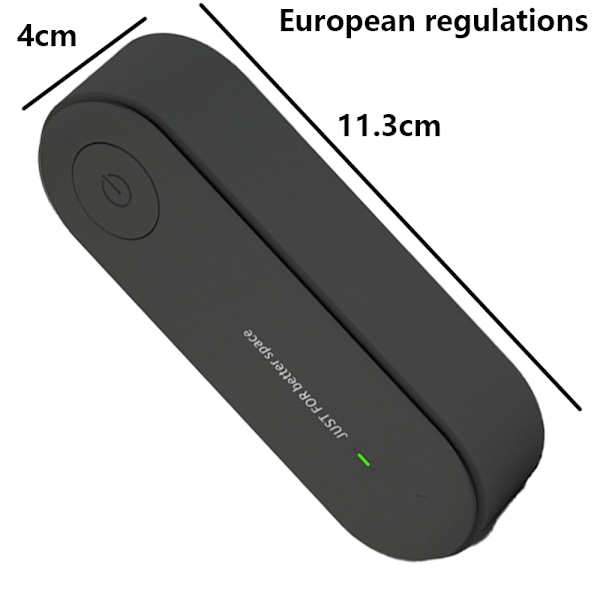 Plug-in Mini Bärbar Luftrenare för Sovrum, Toaletter,