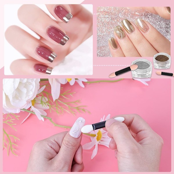 3D Nail Gel, TopDirect 12 Colors Building Gel, Sculpting Gel med 5 x silikonnagelborstar