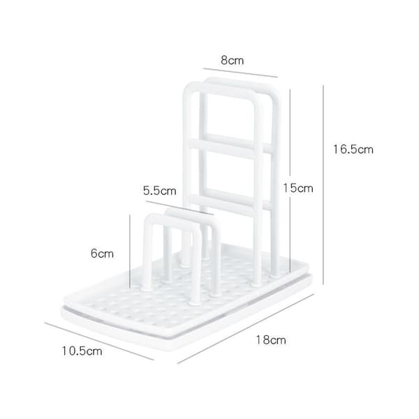5 stk. Vaskeservant Organizer Avtakbar Vaskeservant Holder Stativ