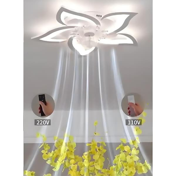 Trefärgs ljusjustering, trehastighets vindjustering, intelligent timer - naturlig vind - tyst all-koppar - 8-13㎡ sovrum/matsal