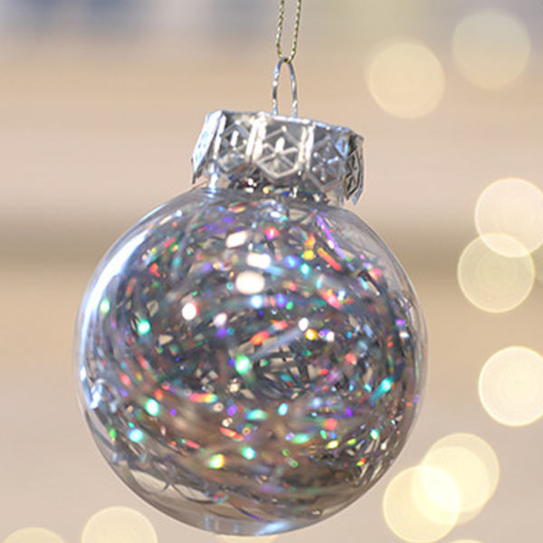 Julgranskulor, för julgranar, bröllopsfester och juldekorationer style 4