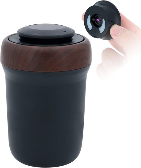 Billastk med lighter og fargerikt LED-pustelys, trykk
