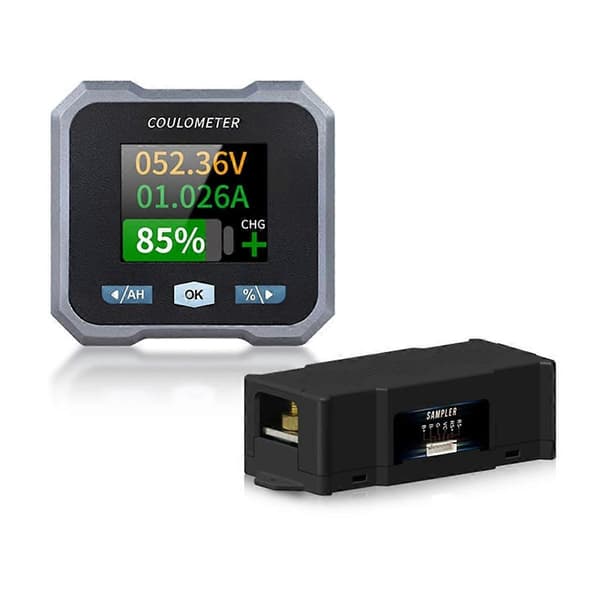 BL140F Coulometer Power Meter DC10-100V 0-400A Vandtæt Batterimåler til autocampere, lystbåde, dedikeret energilagring, C