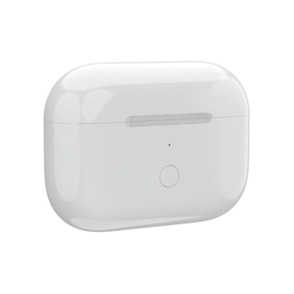 För AirPod Pro - Trådlöst laddningsfodral, 660 mAh, Stöder trådlös laddning, Vit