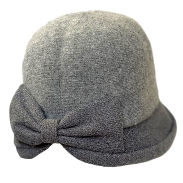 Uld vinterhat dame retro fedora hatte kirkehatte fiskehat dame filthat bowlerhat