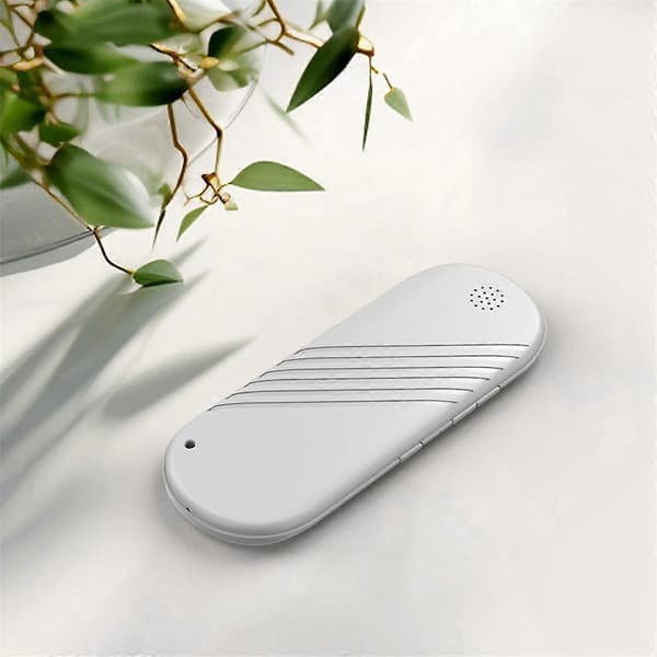 Bärbar Bluetooth 5.3-högtalare Multifunktionell Stereo Djup Bas Minihögtalare för Sömn Sömnljudsystem Vit