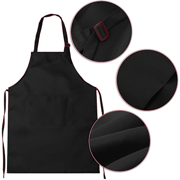 1 set med förkläde för barn (med förkläde och hatt) Barn