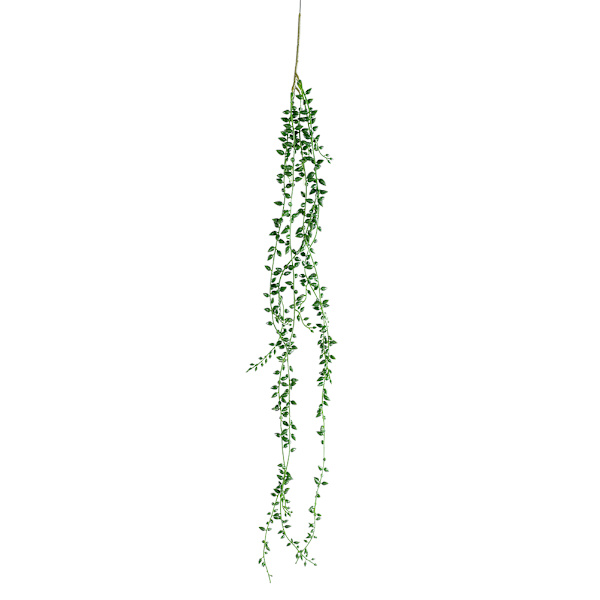 Konstgjorda blad plastväxt vägg hängande murgröna blomma hem