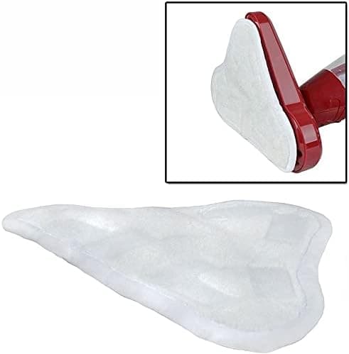 6 vaskbare mikrofiberkluter for dampmopp, vaskbare trekkputer f