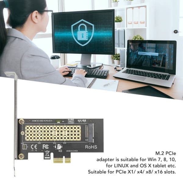 M.2 Nvme Ssd Installationssæt, Aluminium Køleplade for Køleeffekt, Understøtter Operativsystemkompatibilitet, til Din Computeropgradering