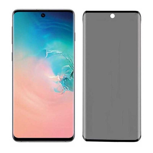 Samsung S20 Plus Privacy FullFrame Härdat glas 0.26mm 3D 9H Transparent