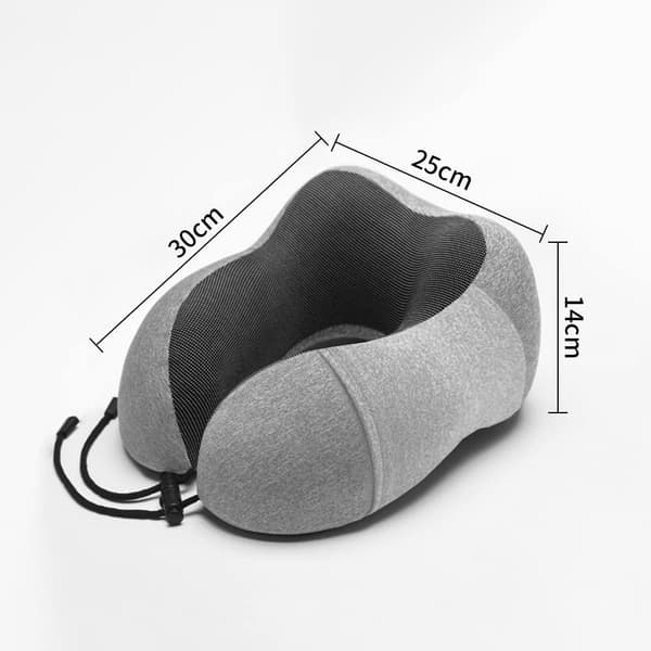 Bekväm Resekudde - Flygplanskudde - Bilkudde - Memory Foam