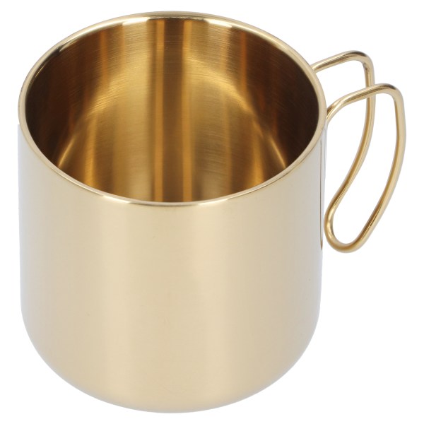 400 ml Kaffeemugg 304 Rostfritt Stål Dryckesvaror Bärbar Tekopp