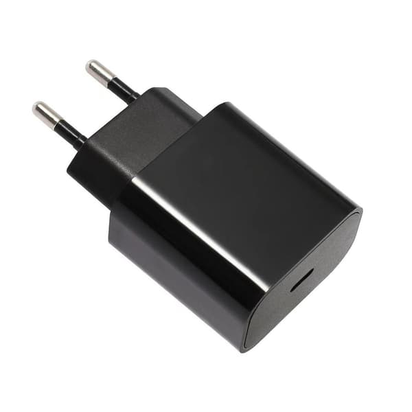 25W Hurtiglader for Samsung Svart