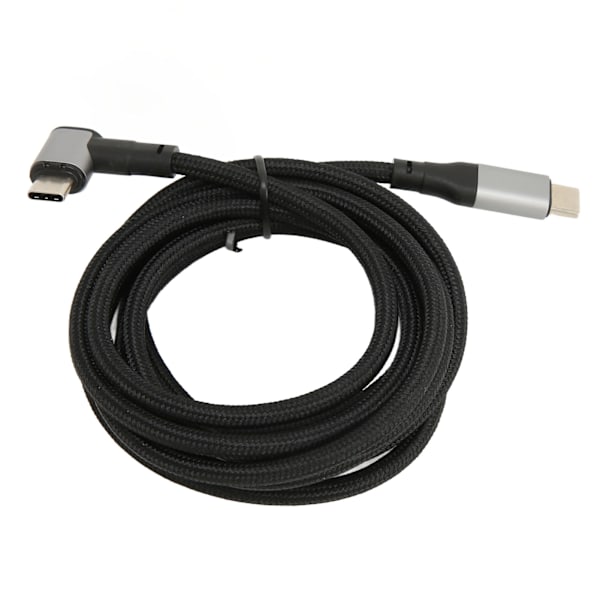 USB C Magnetisk Kabel Multifunktionell 480Mbps Dataöverföring PD 100W Laddning USB C till USB C Förlängningskabel med LED-Lampa