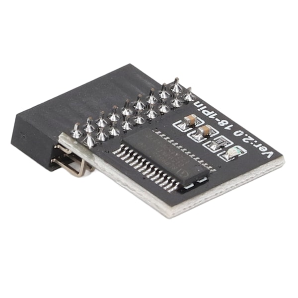 TPM2.0 Säkerhetsmodul, Krypteringssäkerhetsmodul TPM2.0 Fristående Krypteringsprocessor för ASROCK Moderkort Kompatibel med WIN11 Stöder DDR4
