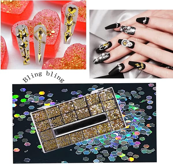 2500 stk. (Citron Gul) Negle Rhinestones Neglekunst AB Rhinestones A