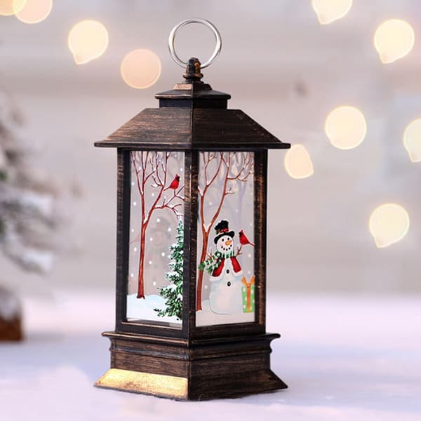 Julelys med LED fyrfadslys til julepynt