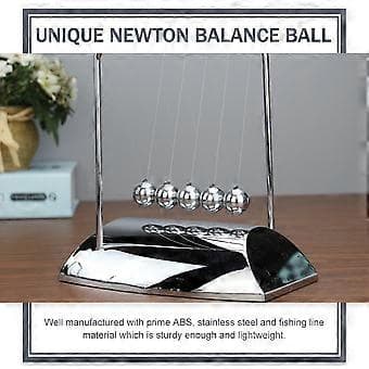 Z-formet Newton Balanseball Pynt Nyhet Skrivebordsdekorasjon Hjemmepynt