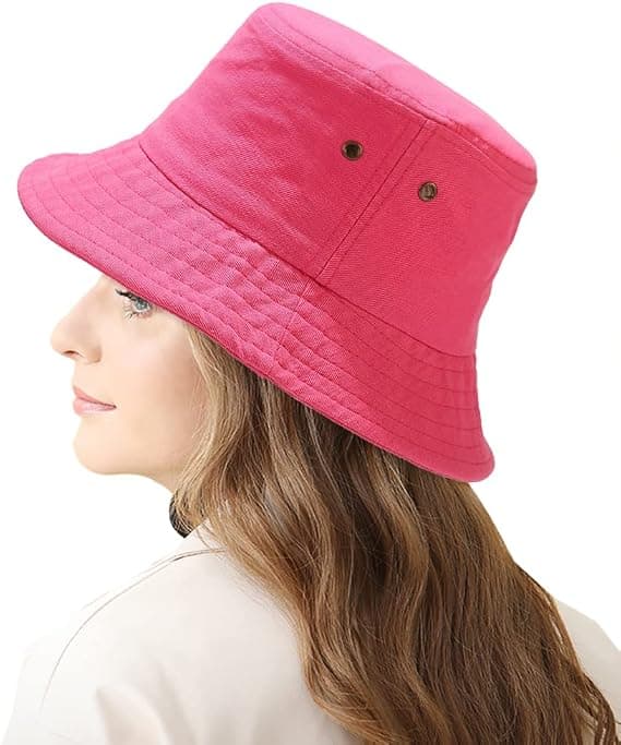 Bob-kalastajanhattu Naisille Auringonhattu Bucket-hatit Visiirihatut Rantahattu