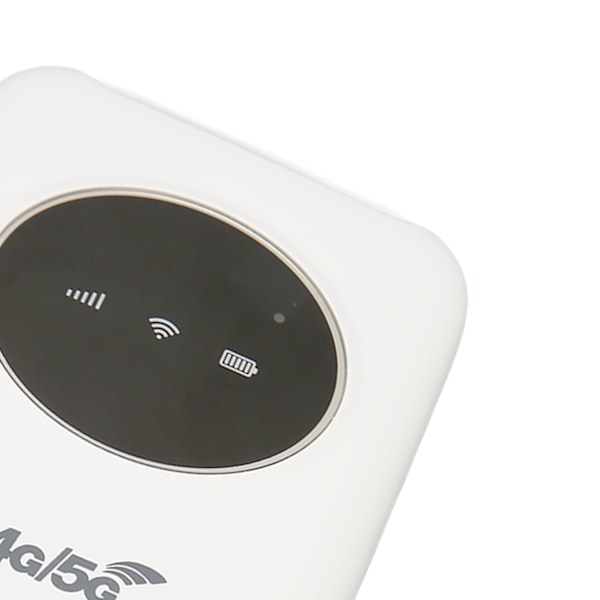Olåst Mobil Hotspot 4G Portabelt USB-Modem Med SIM-Kortplats Uppladdningsbart Batteri Router Höghastighetsinternet Anslut Upp Till 10 Enheter