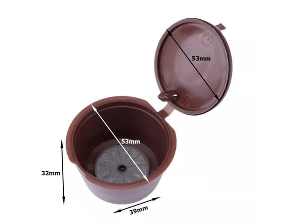 5-pack Kaffekapslar för Dolce Gusto - Kaffebrun