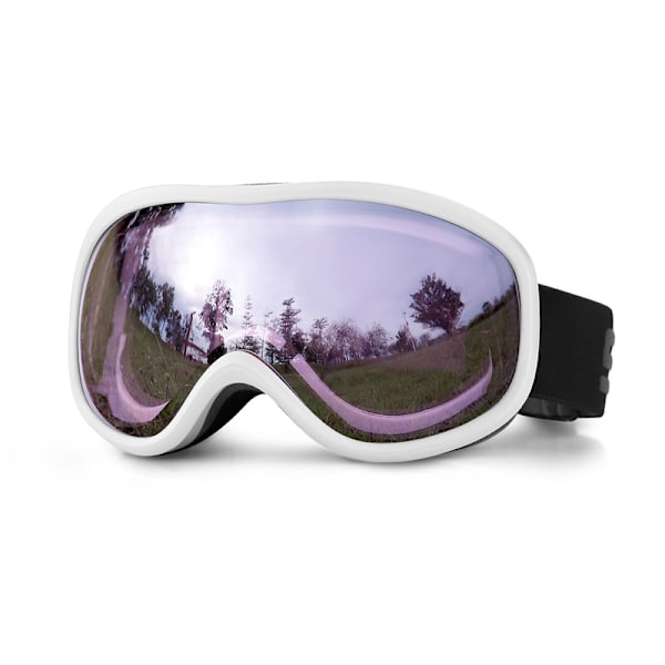 Magnetiska utbytbara skidglasögon, stora sfäriska ramlösa snö snowboardglasögon för män kvinnor - Stil 1 Style 3