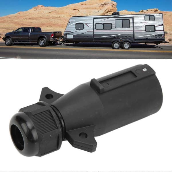 Trailerstik Vandtæt Design Pålidelig Forbindelse Holdbar Konstruktion Trailerledningsadapter