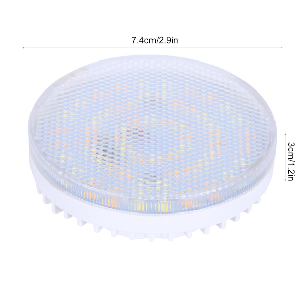 GX53-skåpslampa dimbar SMD2835 60LED 6W takbelysning för vardagsrum AC100-240V