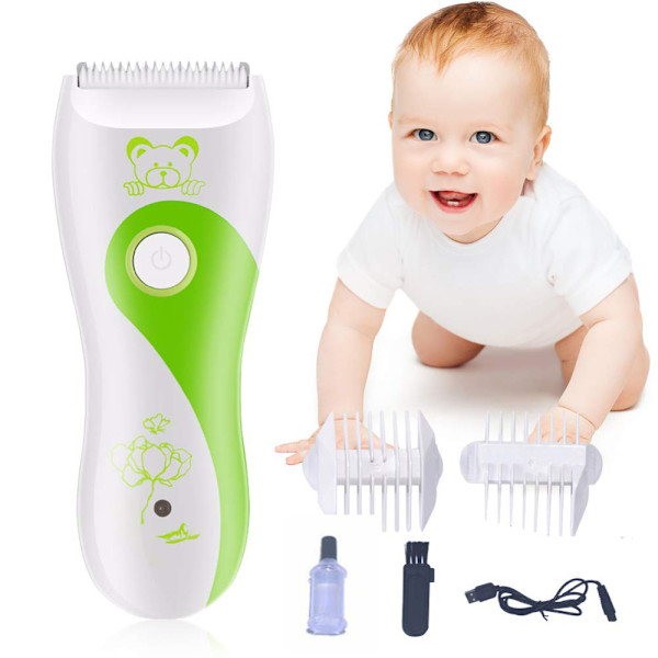 Baistom Babyhårklippare, Tyst Hårtrimmer för Barn,