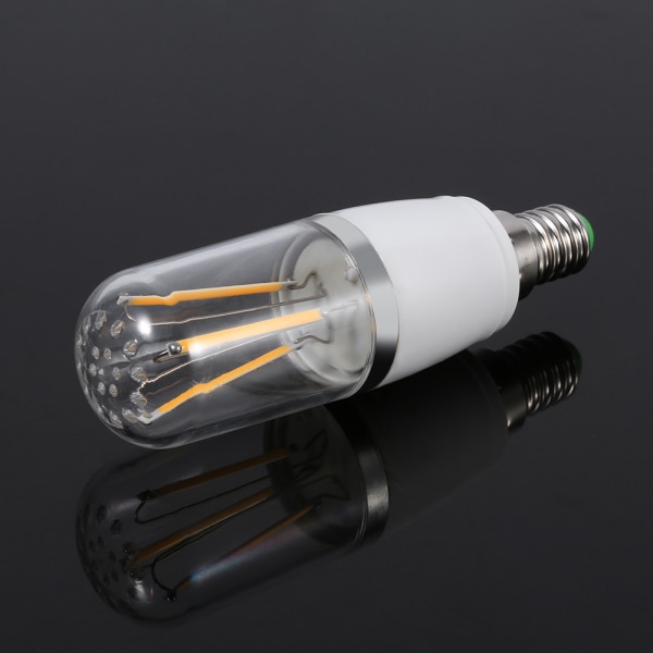 E14 LED-ljuskrona, glödlampa, dimbar retro