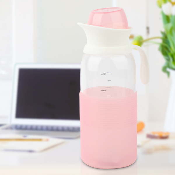 650 ml Bärbar Skrivbord Enkel Flick Glas Vattenflaska