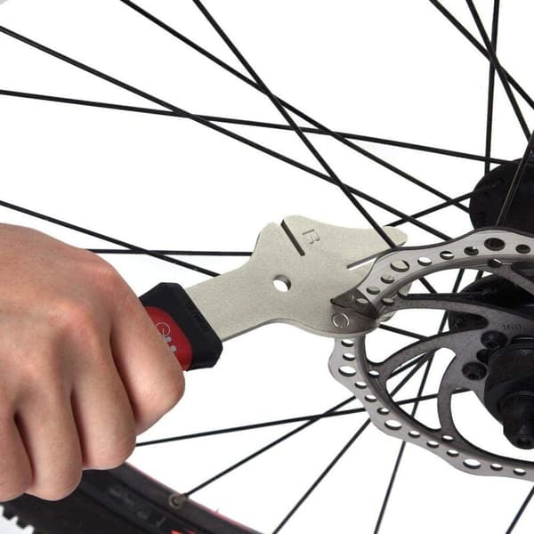 Bremse skiveudretterværktøj, rustfrit stål cykelskiveudretter