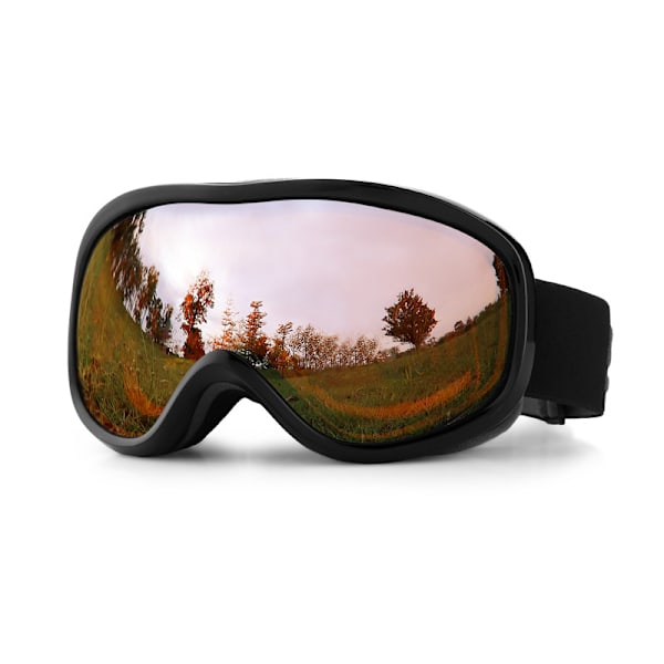 Magnetiska utbytbara skidglasögon, stora sfäriska ramlösa snö snowboardglasögon för män kvinnor - Stil 1 Style 5