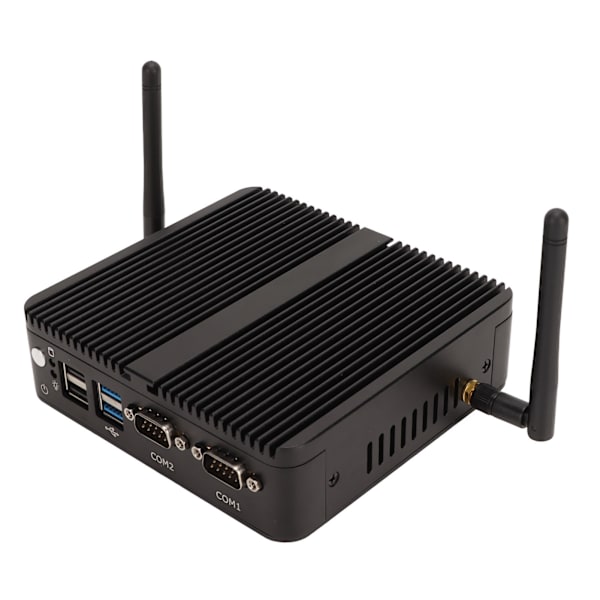 Mini PC för Windows 11 PRO för Linux Quad Core 8GB DDR4 256GB SSD 4K 60Hz Stöd 2.4G 5G WiFi Mini Gaming PC 100‑240V EU-kontakt