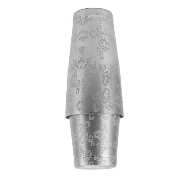 304 Rostfritt Stål Boston Shaker Med Etsad Design, Professionell Bartenderutrustning Anti-Korrosions Cocktail Shaker Set Ovägd Shaker Tin För