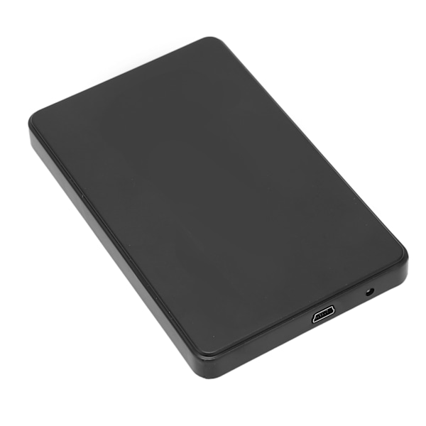 2.5in HDD-kabinett USB2.0 480Mbps ABS Hot Swappable Ultratunn Storlek Hårddiskbox för Windows för Vista