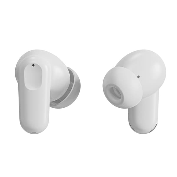 A18-hvite in-ear True Wireless Bluetooth-ørepropper: HD-samtalekvalitet, stereolyd, bærbare, lang batterilevetid Sports Bluetooth-ørepropper