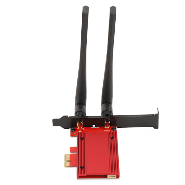 Trådlöst Nätverkskort Trippelband 6GHz 5.8GHz 2.4GHz WIFI6E BT5.2 PCIE X1 WiFi Nätverksadapterkort för Stationär Dator