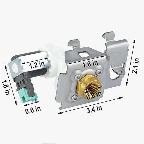 W10158389 Diskmaskinsvatteninloppsventil för diskmaskinsvattenventildelar 8558986 AP6015932 PS11749213