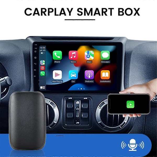 Carplay Ai Box Trådløs Carplay Android Auto Mini TV Box Trådløs Carplay Lukket Boks