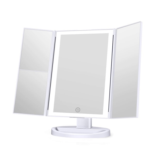 Sminkspegel Sminkspegel med lampor -LED Trifold Mirror 3