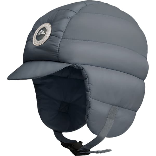 Dame Varm Øreklap Vinterhat Udendørs Vinterhue, Varm Trapper Hat Øreklapper Vinterhat dark grey
