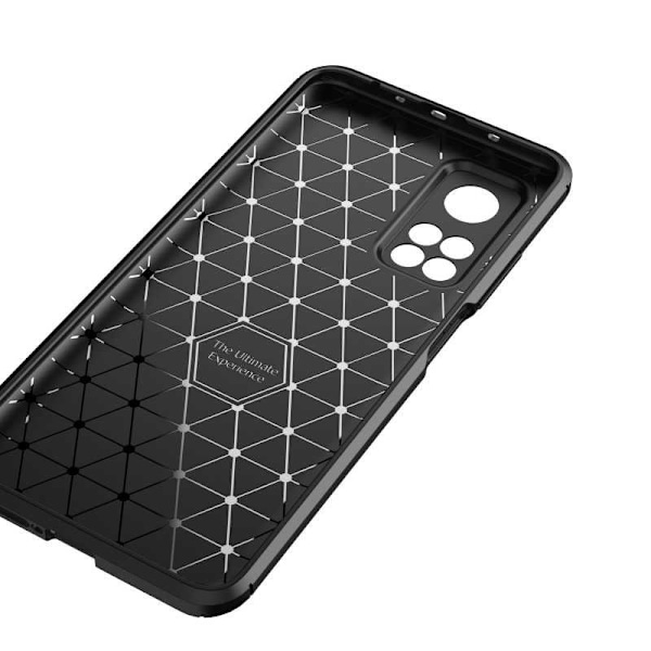Xiaomi Mi 10T / Mi 10T Pro Stöttåligt Slimmat Skal FullCarbon V4 Svart