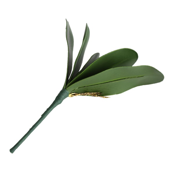 1/10 st Simulering Grönt Blad av Fjärilsorkidé Blomsterbuske
