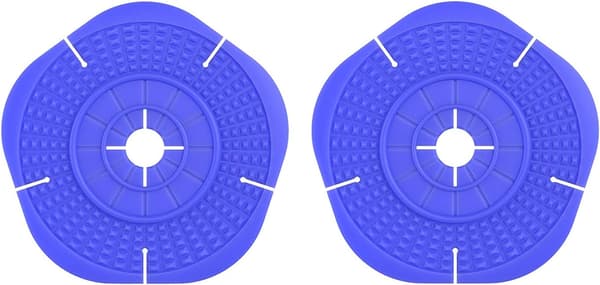 2-pack Skyddspads för vindrutetorkararmhål, Silikon Dammskydd, Bil