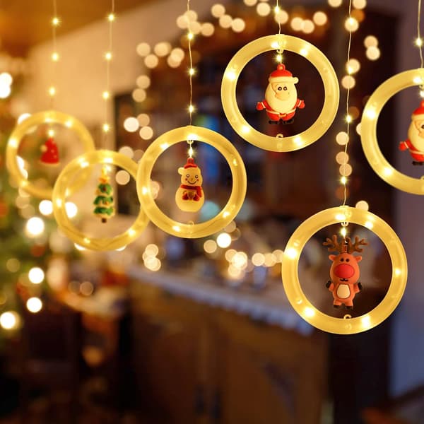 Julepynt, personligt julepynt, stærk julestemning til indendørs og udendørs dekoration
