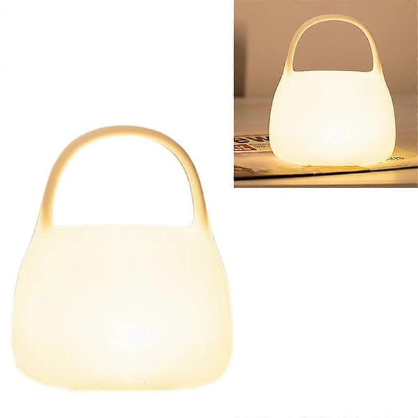 Nattlys for barn USB-lading Nattlys Bordlamper Bordlampe Berøringsfølsom funksjon til jul