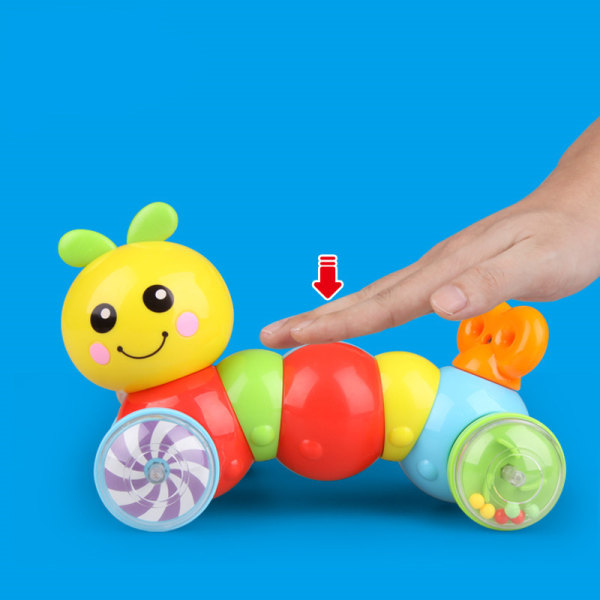 Baby Caterpillar Shape leksak för barn & barn pojkar och flickor